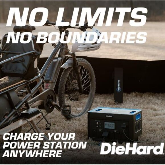 DieHard Solar Panel, 400-Watt, High-Efficiency, Adjustable, Foldable, Flexible, - Picture 2 of 8